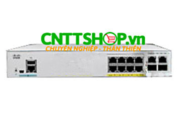C1000SM-8P-2G-L Cisco Catalyst 1000 Series 8x 10/100/1000 ports PoE+, 2x 1G SFP