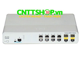 WS-C2960C-8TC-S Cisco Catalyst 2960C 8 Port FE, 2 Combo Uplink LAN Lite