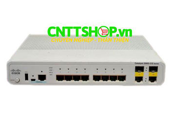 WS-C2960CG-8TC-L Cisco Catalyst 2960C 8 Port GE, 2 Combo Uplink, LAN Base