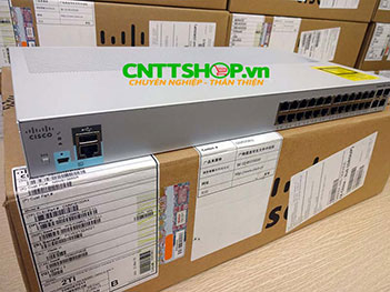 WS-C2960L-SM-24TQ Cisco Catalyst 2960L 24 Port GigE, 4 x 10G SFP+ LAN Lite