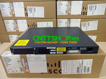 WS-C2960X-24PS-L Cisco Catalyst 2960X Stackable 24 GE PoE+ 370W, 4 SFP, LAN Base