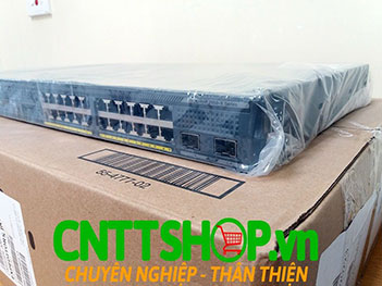 WS-C2960X-24TD-L Cisco Catalyst 2960X Stackable 24 Ports GE, 2 SFP+, LAN Base