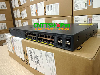 WS-C2960X-24TS-L Cisco Catalyst 2960X Stackable 24 Ports GE, 4 SFP, LAN Base