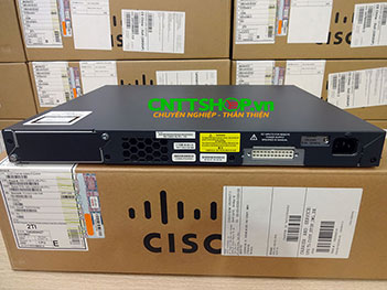 WS-C2960X-48LPS-L Cisco Catalyst 2960X Stackable 48GE PoE+ 370W, 4 SFP, LAN Base