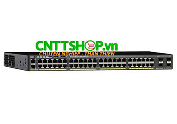 WS-C2960XR-48TS-I Cisco Catalyst 2960XR Stackable 48 Ports GE, 4 SFP, IP Lite