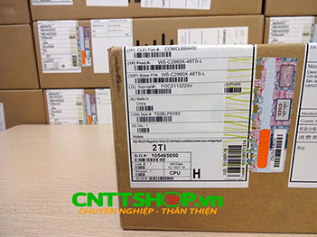 WS-C2960X-48TS-L Cisco Catalyst 2960X Stackable 48 Ports GE, 4 x 1G SFP, Lan Base