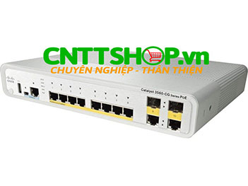 Switch Cisco WS-C3560CG-8PC-S 8 port GE PoE+ 2 x Dual Purpose