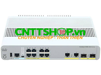 Switch Cisco WS-C3560CX-8PT-S Catalyst 8 Port PoE+ Data IP Base
