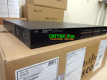 Switch Cisco WS-C3650-24TD-L 24 Ports GE, 2x10G Uplink LAN Base