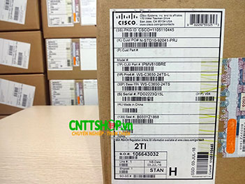 Switch Cisco WS-C3650-24TS-L 24 Ports GE, 4x1G Uplink LAN Base