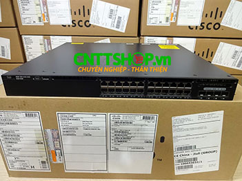 Switch Cisco WS-C3650-24TS-L 24 Ports GE, 4x1G Uplink LAN Base