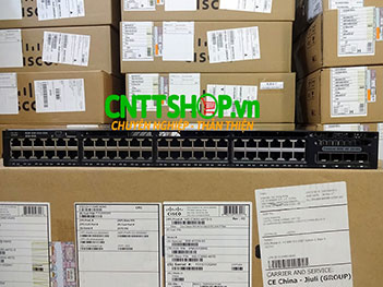 Switch Cisco WS-C3650-48TD-S 48 Ports GE, 2x10G Uplink IP Base