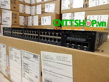 Switch Cisco WS-C3650-48TD-S 48 Ports GE, 2x10G Uplink IP Base