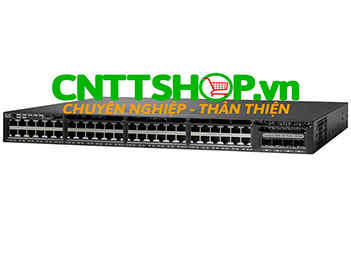 WS-C3650-48PQ-E Cisco Catalyst 3650 48 Ports GE PoE+ 4x10G Uplink IP Services
