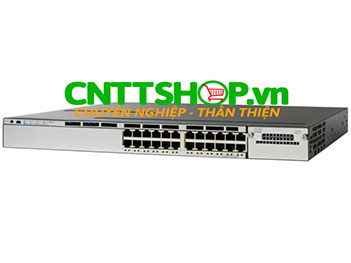 WS-C3750X-24T-S Cisco Catalyst 3750X 24 Port Data IP Base