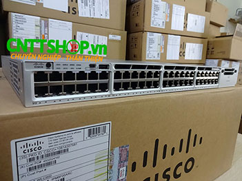 WS-C3850-48T-E Cisco Catalyst 3850 Stackalbe 48 Port Data IP Services