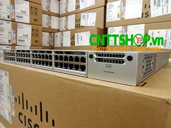 WS-C3850-48T-E Cisco Catalyst 3850 Stackalbe 48 Port Data IP Services
