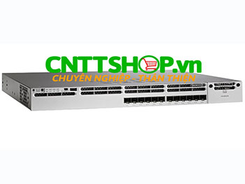 WS-C3850-12XS-S Cisco Catalyst 3850 Stackable 12 SFP+ Ports IP Base