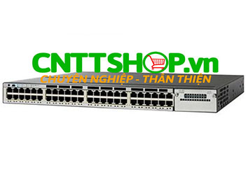 WS-C3850-48F-S Cisco Catalyst 3850 Stackable 48 Ports PoE+, IP Base