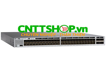 WS-C3850-48XS-E Cisco Catalyst 3850 48 SFP+ and 4 QSFP+ IP Services