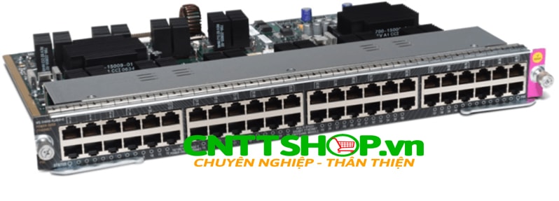 Phân phối Cisco Catalyst 4500E Series Line Cards WS-X4648-RJ45V-E= 48 Ports chính hãng giá tốt