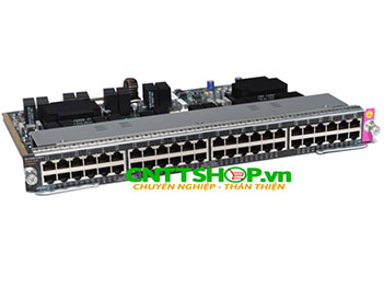 WS-X4748-RJ45V+E - Cisco Catalyst 4500E Series Line Card 48 Ports PoE 802.3at 10/100/1000(RJ45)