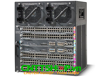 Switch Cisco WS-C4507R+E 4507 (7-slot chassis), fan, no power supply