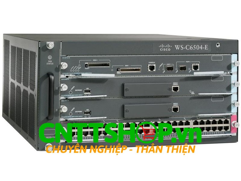 WS-C6504-E Cisco Catalyst 6504 Enhanced Chassis