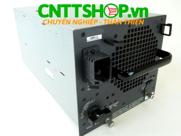 Cisco WS-CAC-3000W= Catalyst 6500 3000W AC power supply (spare)