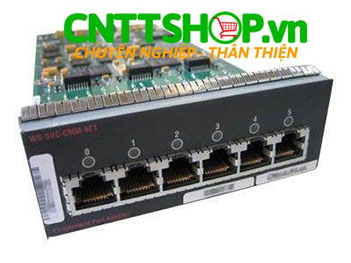 WS-SVC-CMM-6E1 Cisco 6-port E1 Interface Port Adapter
