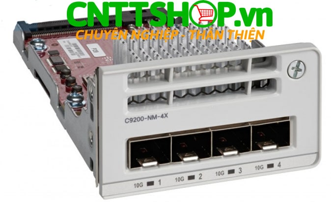 Cisco C9200-NM-4X Catalyst 9200 4 x 10GE Network Module
