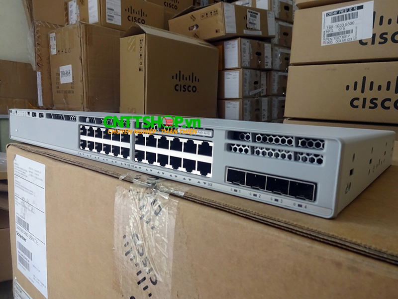 Switch Cisco C9200L-24P-4G-E 24 Port PoE+ Network Essentials