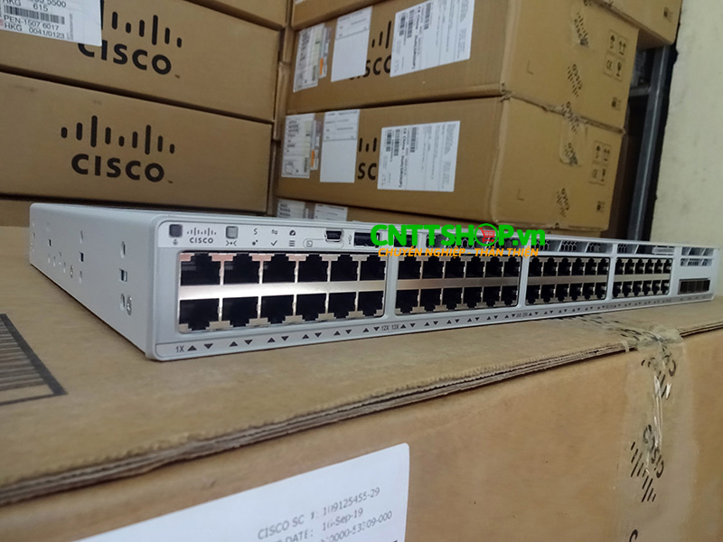 Switch Cisco C9200L-48T-4G-A Catalyst 9200L 48 Port Data, 4x1G uplink, Network Advantage