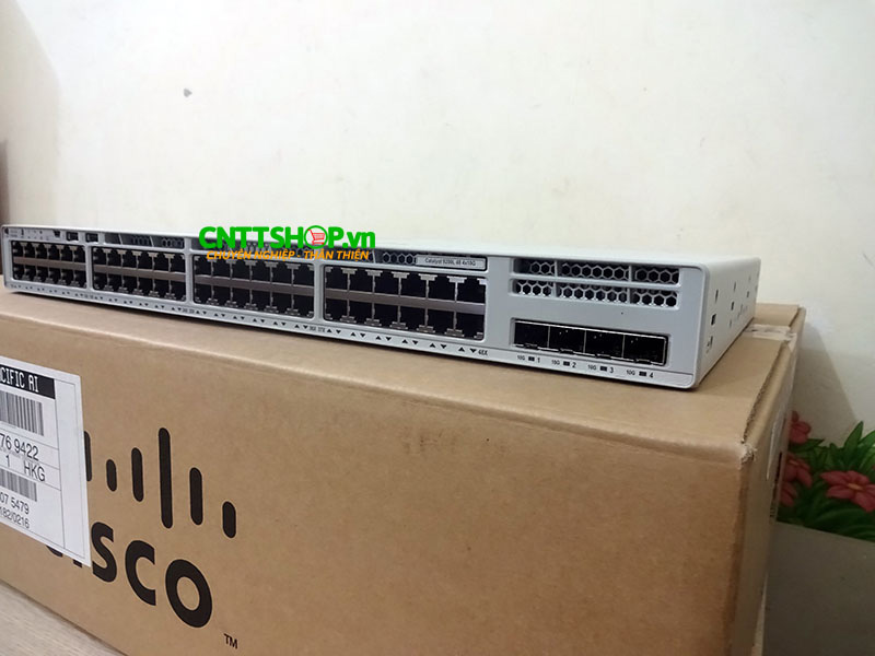 Switch Cisco C9200L-48T-4X-A Catalyst 9200L 48 Port Data, 4x10G uplink, Network Advantage