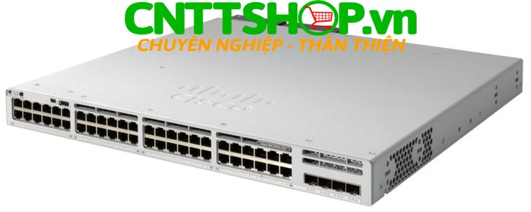 Cisco C9300L-48P-4G-E 48 Ports PoE+ 505W, 4X1G uplinks, Network Essentials