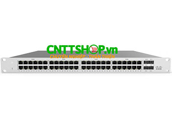 MS120-48LP-HW Cisco Meraki MS120 with 48 Ports PoE+ 370W, 4 GE SFP Uplink