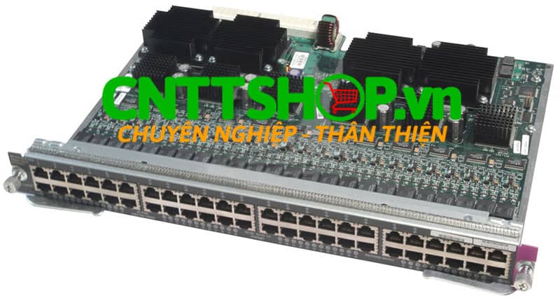 WS-X4248-RJ45V Cisco Catalyst 4500 PoE 802.3af 10/100, 48 ports (RJ-45) Switching module