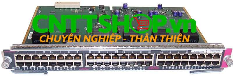 WS-X4548-GB-RJ45V Cisco Catalyst 4500 PoE 802.3af 10/100/1000, 48 ports (RJ-45) Switching module