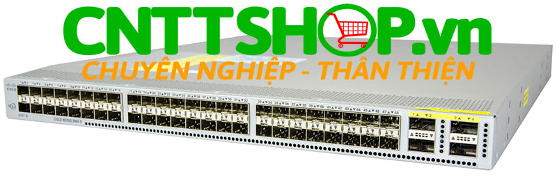 Thiết bị mạng Switch Cisco Nexus N3K-C3064TQ-32T 32 10GBase-T and 4 QSFP+ ports