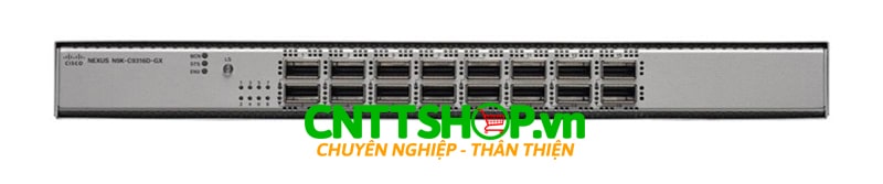 Phân phối Cisco Nexus 9316D Spine switch N9K-C9316D-GX 16 x 400/100-Gbps QSFP-DD ports chính hãng giá tốt