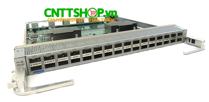 Phân phối Cisco Nexus 9500 line card N9K-X9432C-S 32-port 100-Gigabit Ethernet chính hãng giá tốt.