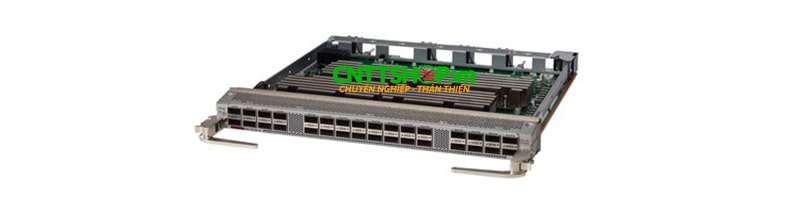 Phân phối Cisco Nexus 9500 series linecard N9K-X9732C-FX= 32-port 100-Gigabit Ethernet,spare chính hãng giá tốt