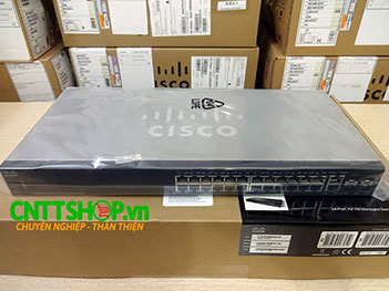 Switch Cisco SF350-24-K9-EU 24 FE Ports 2 GE RJ45/SFP + 2 SFP