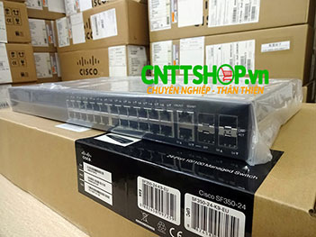 Switch Cisco SF350-24-K9-EU 24 FE Ports 2 GE RJ45/SFP + 2 SFP