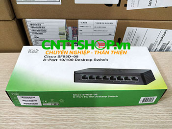 Cisco SF95D-08 SMB 95 Series 8 Port 10/100 Mbps Unmanaged Switch