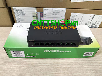 Cisco SF95D-08 SMB 95 Series 8 Port 10/100 Mbps Unmanaged Switch