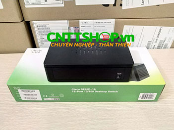 Cisco SF95D-16 SMB 95 Series Unmanaged 16 Ports 10/100 Desktop Switch