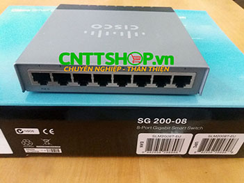 Switch Cisco SLM2008T-EU SMB 200 Series 8 10/100/1000 Ports