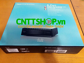 Switch Cisco SLM2008PT-EU 8 10/100/1000 Ports PoE 32W
