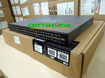 Cisco SG300-52MP-K9 50 Ports PoE+ 740W, 2 Combo Uplink